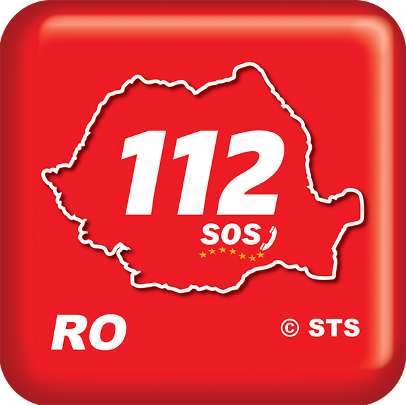 112 număr unic pentru apeluri de urgență, disponibil în toată țara, ce poate fi apelat din toate rețelele publice de telefonie